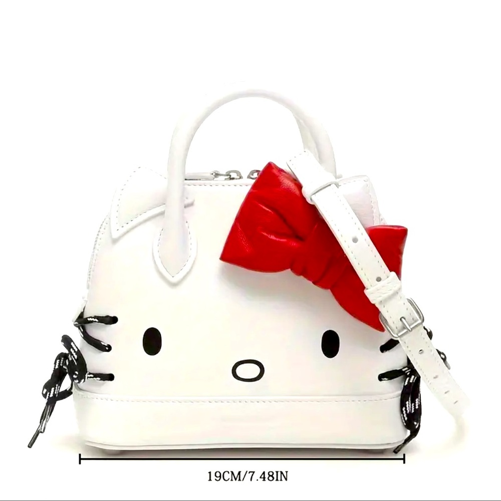 1pc Girl's Sanrio Daily Commute Handbag, Hello Kitty Crossbody Bag.